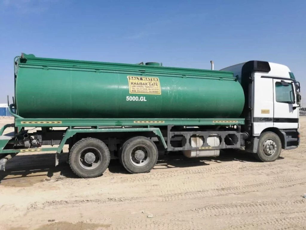 Rain Water disposal tanker
